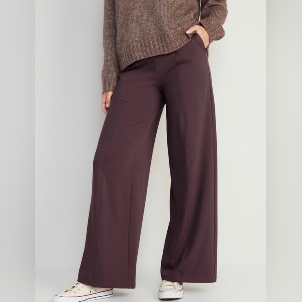 Old Navy High-Waisted PowerSoft Wide-Leg Pants for Women